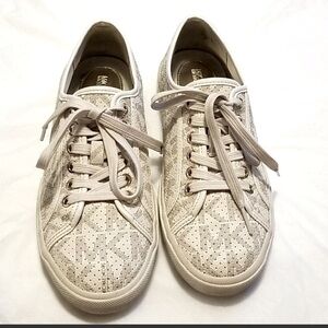 Michael kors Perforated Monogram Sneakers Shoes 7